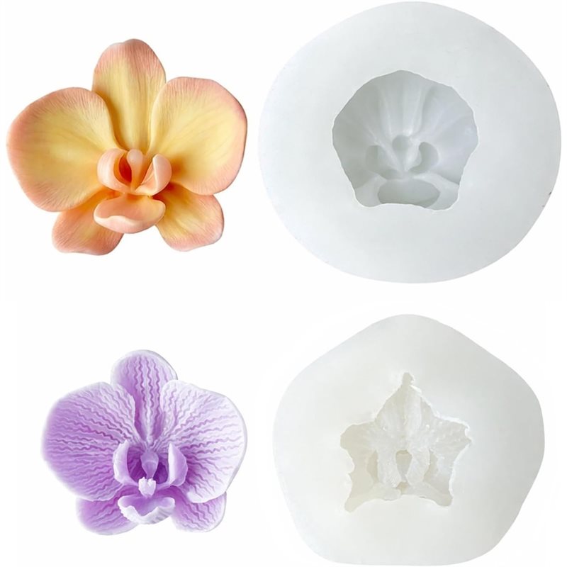 Orchid Phalaenopsis - ABKP-For Fondant Chocolate Candy Cake Epoxy