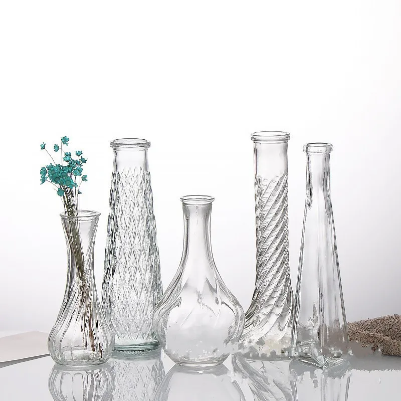 Plant Parent - Simple Thread Vase Slender Glass Flower
