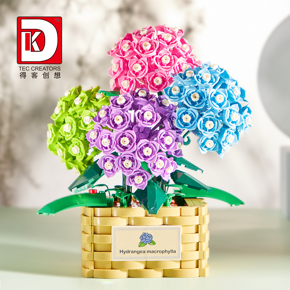 New Hydrangea Embroidery Baske - đánh giá và giá New Plant Parent